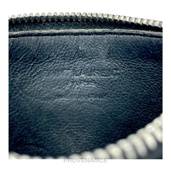 🔴 Saint Laurent Paris SLP Fragment Card Wallet - Black Croc - Picture 8 of 8